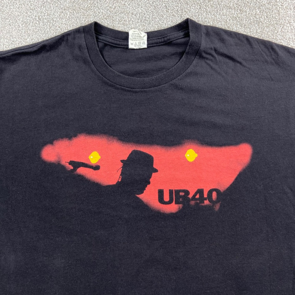 Magic UB40 Tour T-Shirt Mens XL Black 2008 Twenty Four Seven North America Tour